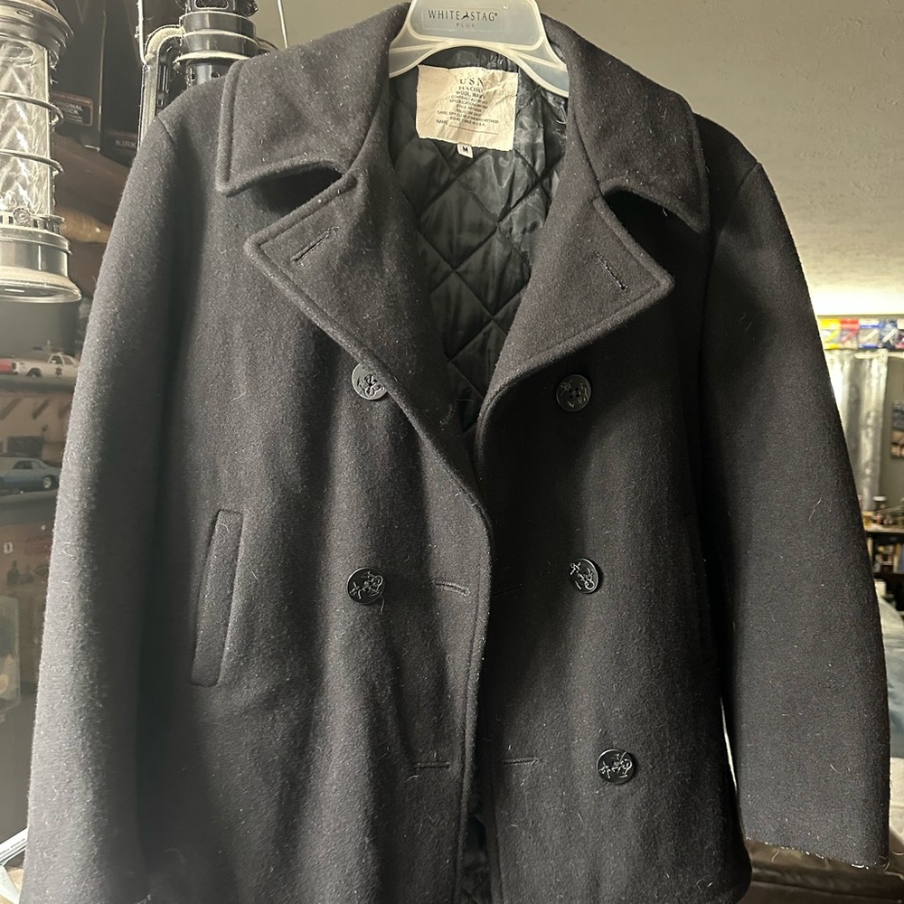 Vintage US Nazy issue wool Pea Coat